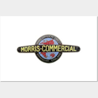 Vintage Morris Commercial lorry logo Posters and Art